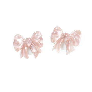 蝴蝶結果凍鞋扣 / 2色 / Bow Jelly Shoe Jibbitz Set