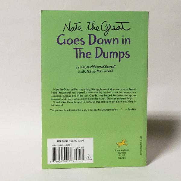 Nate the Great:Goes Down in the Dumps（洋書：英語版 中古）