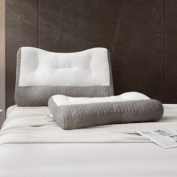 J-bedtime 床寢時光 乳膠羽絲枕芯  灰色 + 白色  48 x 74cm  1個