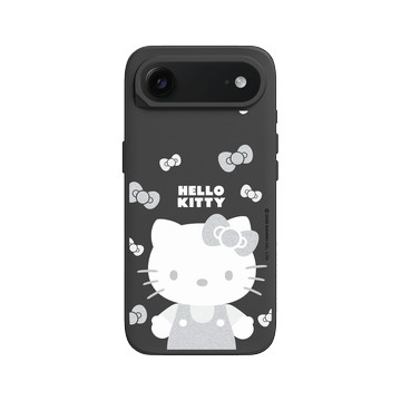 iPhone Air SolidX 黑 - 三麗鷗-Hello Kitty - 簡約系列-灰白造型