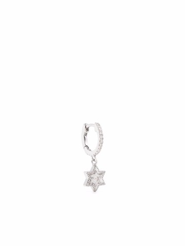 DE JAEGHER - 18kt white gold Baby Star diamond earring - women - 18kt White Gold/Diamond - One Size - Silver