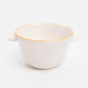 奧可利陶瓷碗15cm 橡果白