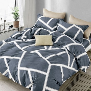 JINDACHI 金大器 3M天絲絨床包組  床包 + 兩用被 + 枕套 2個  夜海  Double Size