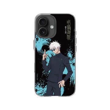 iPhone 16 Clear Case（相機按鈕） 透明 - Jujutsu Kaisen 咒術迴戰 S2 - 懷玉・玉折戰鬥系列-五條悟