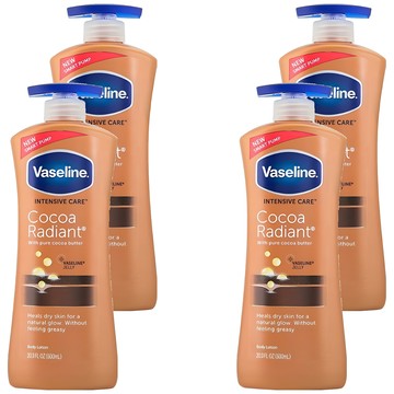 Vaseline 凡士林 乳液 可可奶油  4瓶