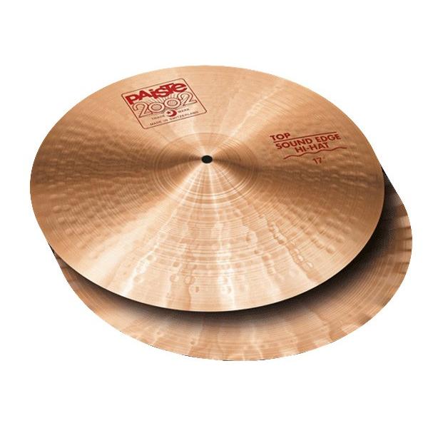 Paiste(パイステ) 2002 SOUND EDGE HI-HAT 17"(PAIR)  サウンドエッジハイハット