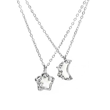 [官網限定] [鋼飾] 浮光夜影項鍊組 / Floating Night Necklace Set