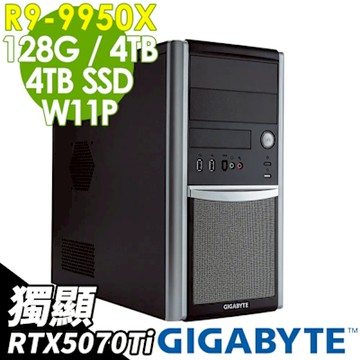 GIGABYTE W332-Z00 (R9-9950X/128G/4TB+4TB SSD/RTX5070TI-16G/W11P)