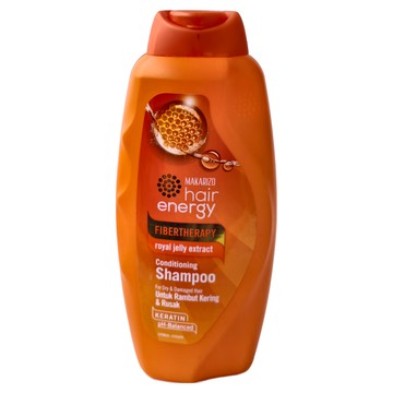 MAKARIZO 纖維療法調理洗髮精 03蜂王漿 330ml - 蜂王漿精華，深層滋潤，修護受損髮質  1瓶
