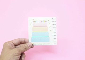 倒數刮刮樂生日卡