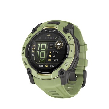 GARMIN INSTINCT 3 AMOLED 本我系列GPS腕錶 50mm 曠野綠