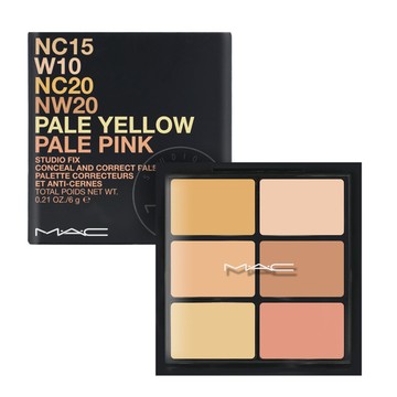 MAC 超持妝六色遮瑕盤 6g (MEDIUM/LIGHT)