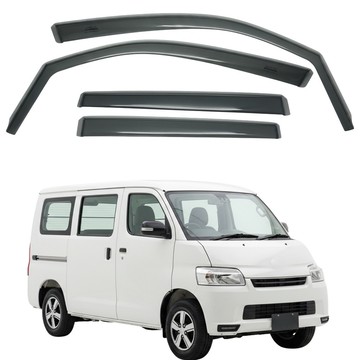 豐田湯A仕晴雨窗 TOYOTA Town ACE 2023年起適用【標準款】比德堡嵌入式晴雨窗麵包車發財車露營車