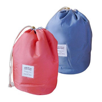 3003 韓系束口圓筒化妝包 化粧包三件組 旅行收納包 束口包 收納袋