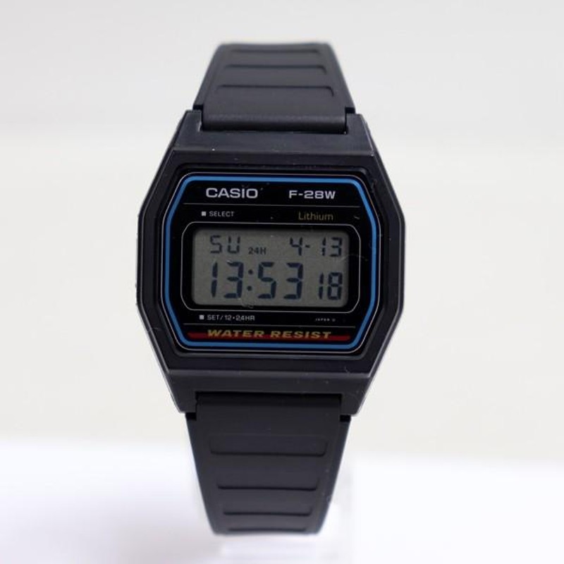 CASIO カシオ デジタルウオッチ F-28W-1 メンズ ユニセックス/メンズ ...