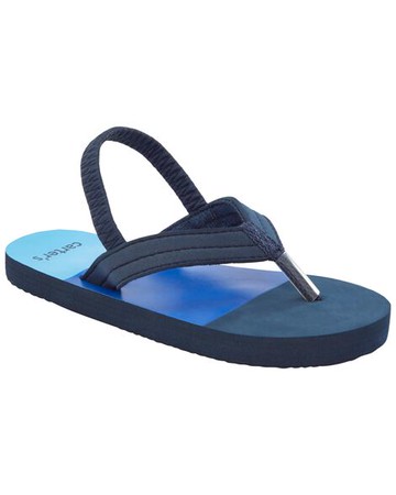 Colorblock Flip Flops