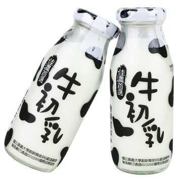 保久乳 【高屏羊乳】台灣好系列-SGS玻瓶牛初乳牛奶200mlx60瓶