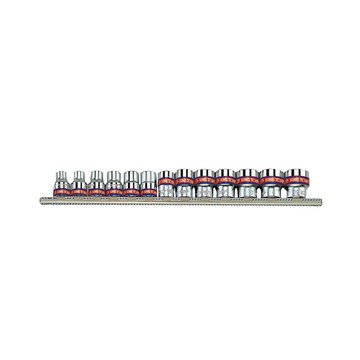 KING TONY 專業級工具 13件式 3/8"(三分)DR. 英制十二角套筒組 KT3013SR