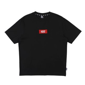 NBA 落肩 BOX刺繡 短袖上衣 熱火隊 3625101420
