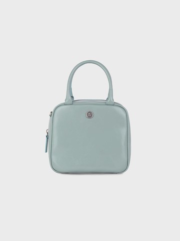 Square Vegan Leather Bag [Green]