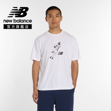 【New Balance】大谷翔平x短袖上衣_男性_白色_MT61V7X5WT