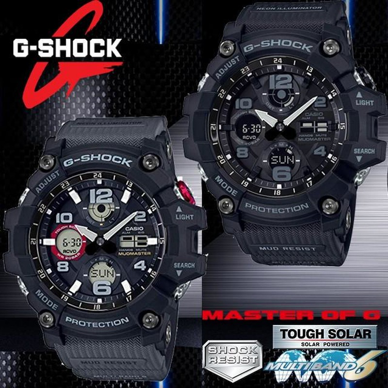 gショック カシオ 腕時計 メンズ ジーショック G-SHOCK GWG-100-1AJF GWG-100-1A8JF | LINEブランドカタログ