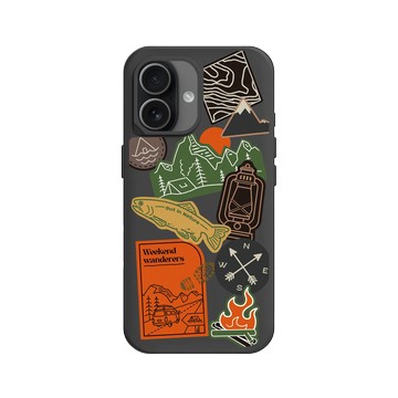 iPhone 17 SolidX 黑 - Nature Explorers 自然探索指南 - 野放自我