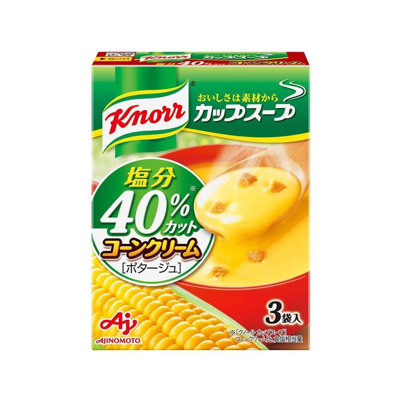 味の素クノールカップスープコーンクリーム塩分40%カット 18.2g×3袋×10箱 通販 LINEポイント最大0.5%GET LINEショッピング