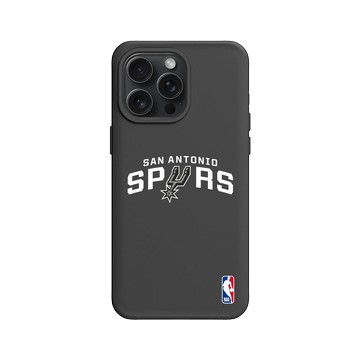 iPhone 15 Pro Max SolidX 黑 - NBA - Logo-聖安東尼奧馬刺 San Antonio Spurs - Light