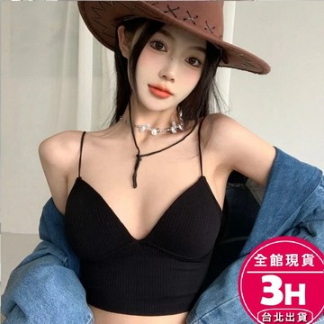 【梨卡】隔日到貨 女裝 小可愛【固定式罩杯】短版上衣 bratop  性感上衣 罩杯背心 BR1910【現貨24H】