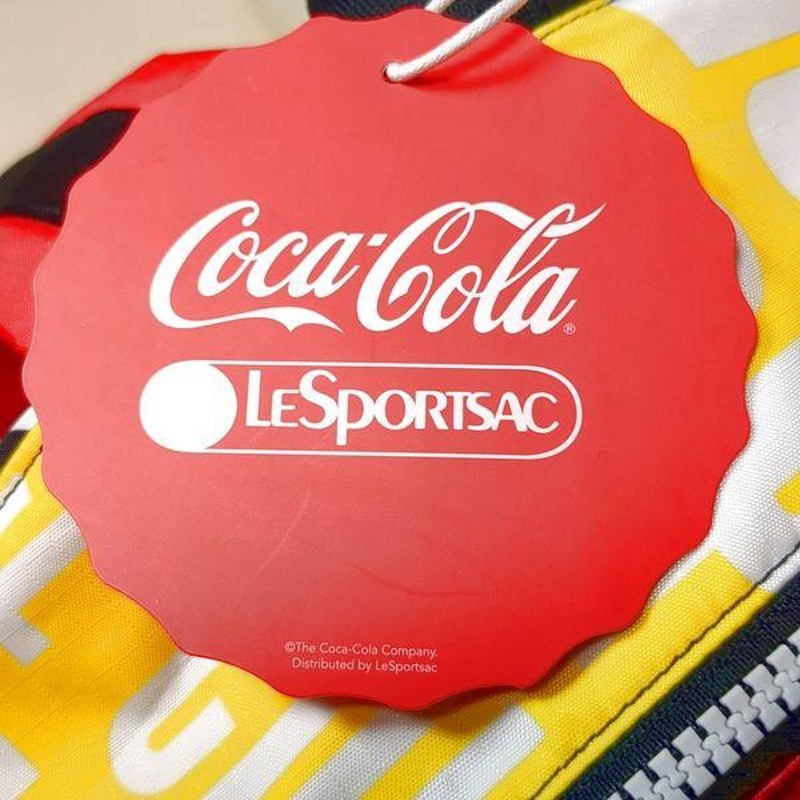 レスポートサック コカコーラ リュック タグあり Coca-Cola×LeSportsac 