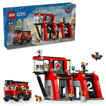 💗芸芸積木💗 現貨!! LEGO 60414 消防局和消防車樂高 Ciy系列