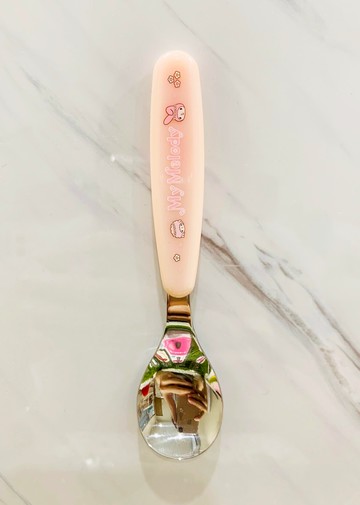 【震撼精品百貨】My Melody 美樂蒂~日本SANRIO三麗鷗美樂蒂湯匙-小花*18172