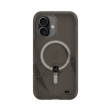 iPhone 17 AirX 本質黑 - 迪士尼-星際大戰 Star Wars - 鈦戰機-線條黑