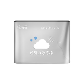 愛康超引力涼感棉日用型24cm8片
