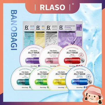 【Rlaso】BANOBAGI 佰諾佰琪 維生素果凍面膜 30g／賦活面膜 25g 面膜 鎮靜 舒緩 保濕 緊致 亮顏