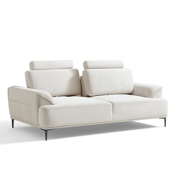 Hoi Knus抱抱 防潑水可調椅背三人坐沙發-米白色