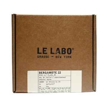 Le Labo Bergamote 22 佛手柑中性淡香精