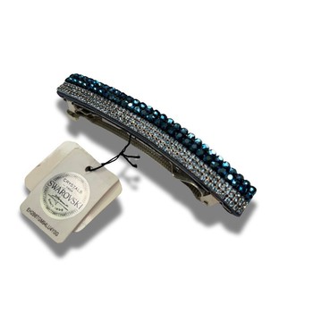 COMPLEX BIZ 彈簧夾系列 藍水晶