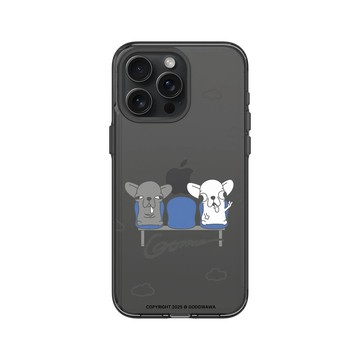 iPhone 15 Pro Max Clear 酷墨灰 - Godgwawa 變種吉娃娃 - 吉將進站