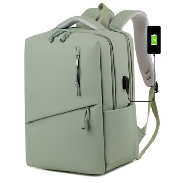 跨境批發爆款商務男女雙肩包大容量電腦包休閑旅行包usb充電背包