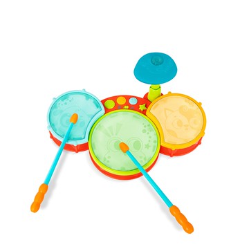 B.Toys  芙洛克跟著奏電子鼓 玩具 小朋友 打鼓