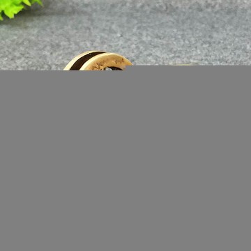 新品古玩仿古墨斗居家裝飾影視道具木匠用品黃銅做舊雙龍墨斗擺件