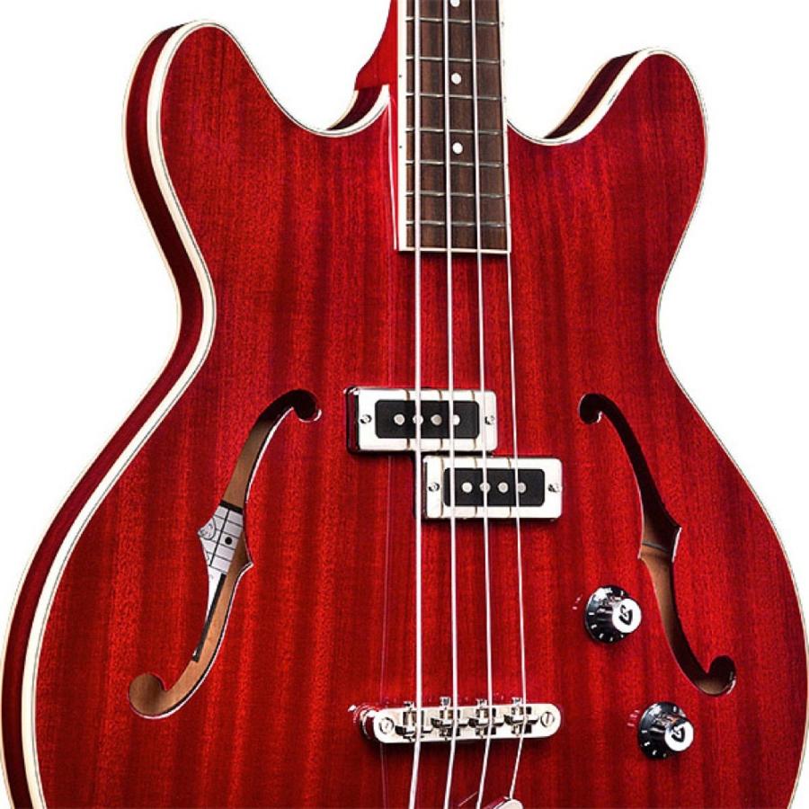 GUILD STARFIRE I BASS Cherry Red -NEWARK ST. COLLECTION-