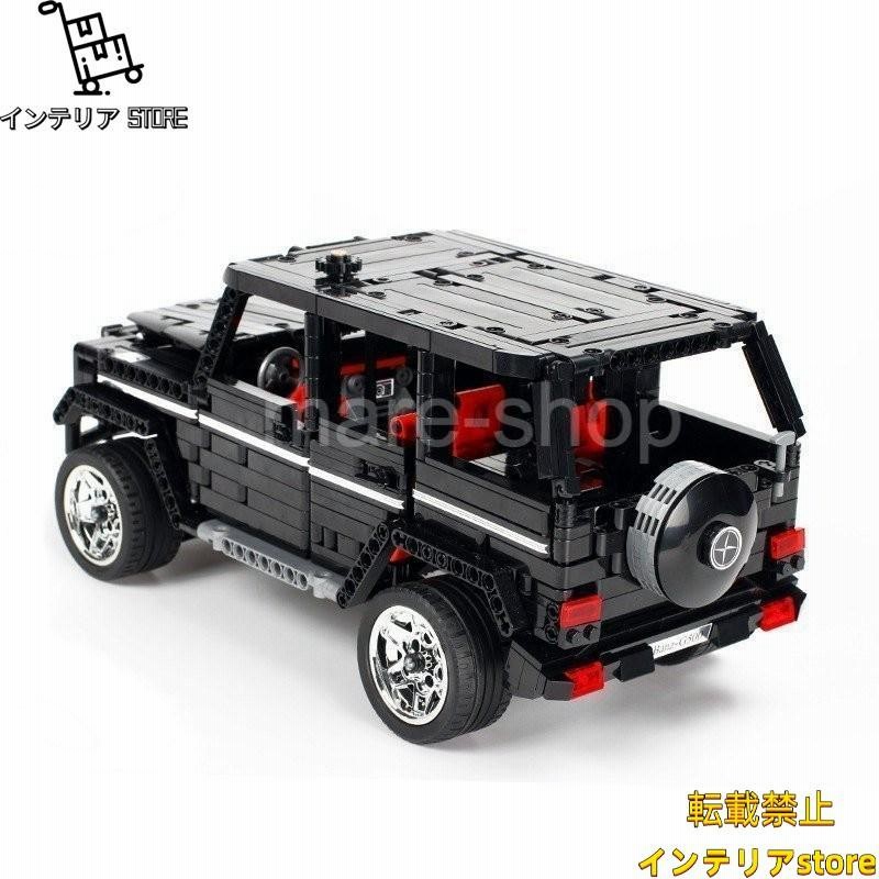 ブロック レゴ LEGO 車 テクニック 乗り物 互換品 MOC G500 SUV AWD