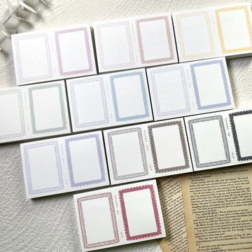 可愛相框便簽本