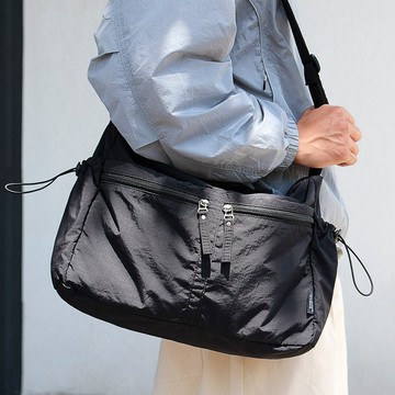 sobag日系大容量帶拉鍊尼龍布包男山系戶外防水通勤單肩斜挎大包