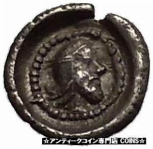 アンティークコイン DYNASTS of LYCIA Kherei Athena RARE Obol Ancient Silver Greek Coin i52270 410BC