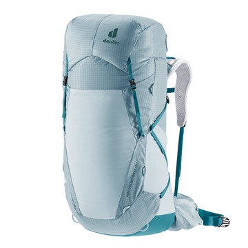 Deuter 【德國】AIRCONTACT ULTRA拔熱式透氣背包45+5SL (3360022 水藍/登山/健行/輕量/女用登山背包)