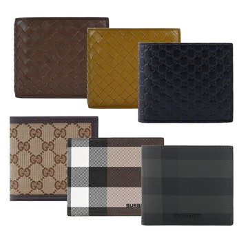 BURBERRY X BV X GUCCI 經典短夾(任選)